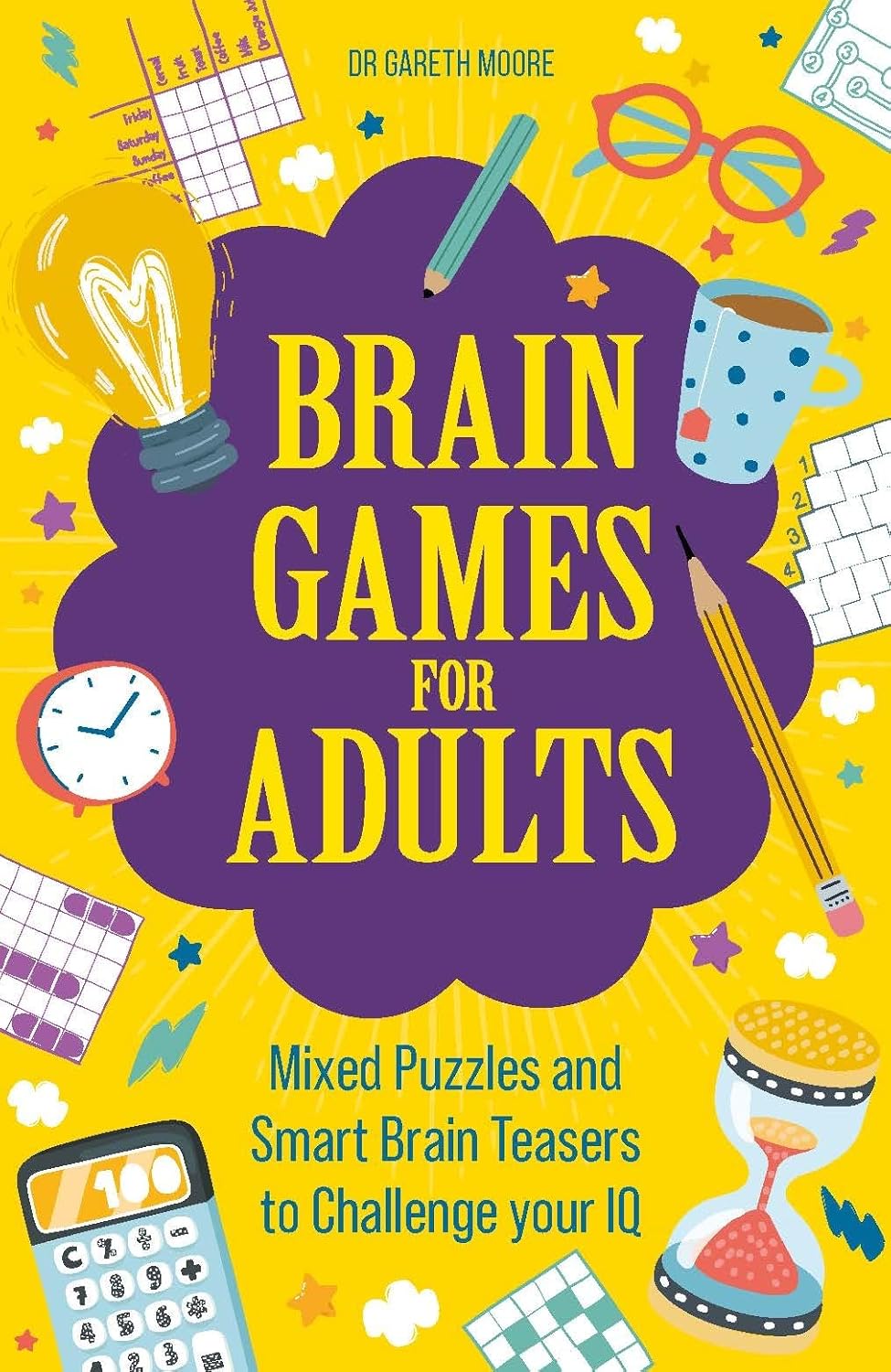 Engaging Adult Puzzle Book — gift idea for Games