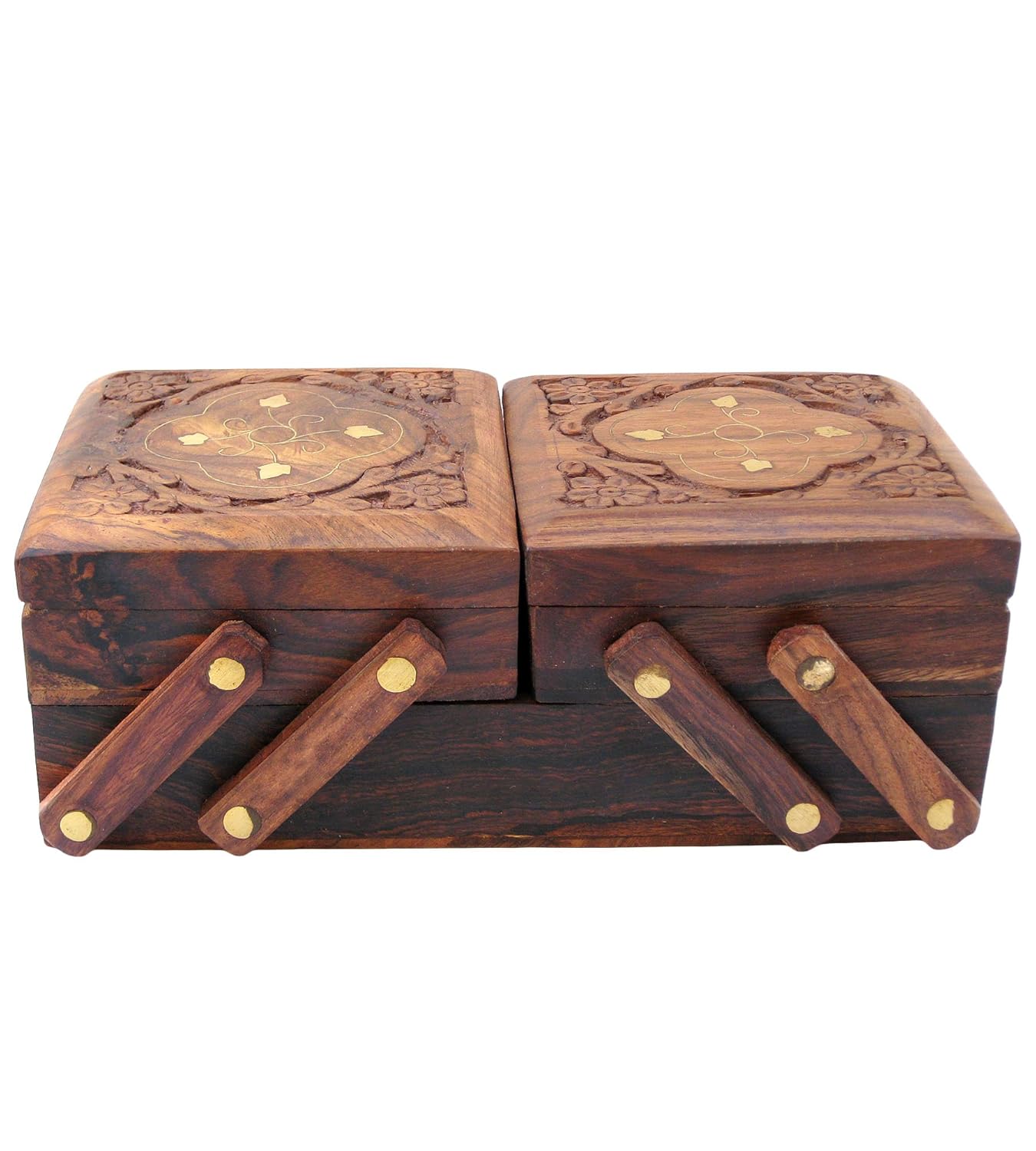 Handcrafted Wooden Jewelry Box — gift idea for Jewelry
