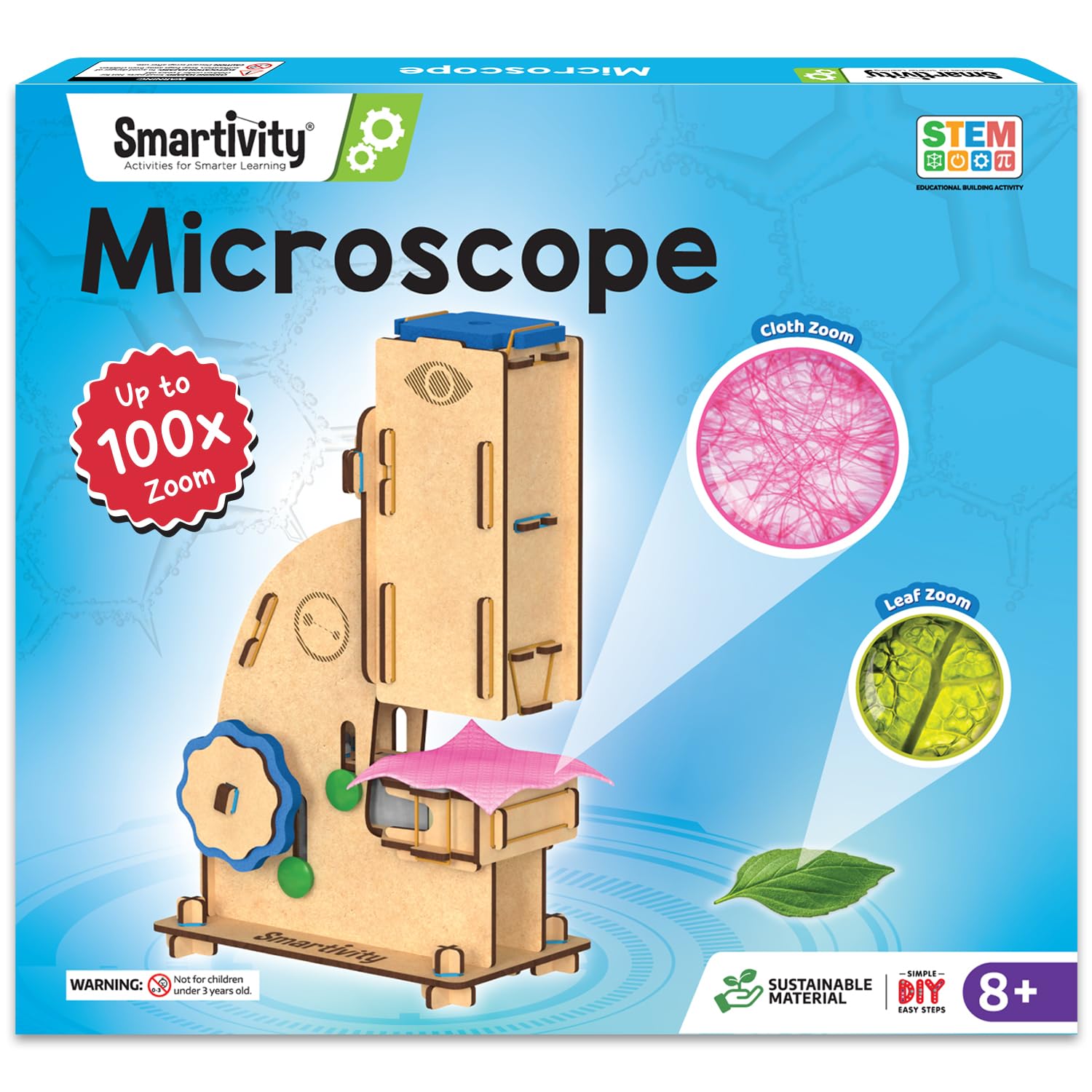 DIY Kids Microscope Kit — gift idea for DIY Get-togethers