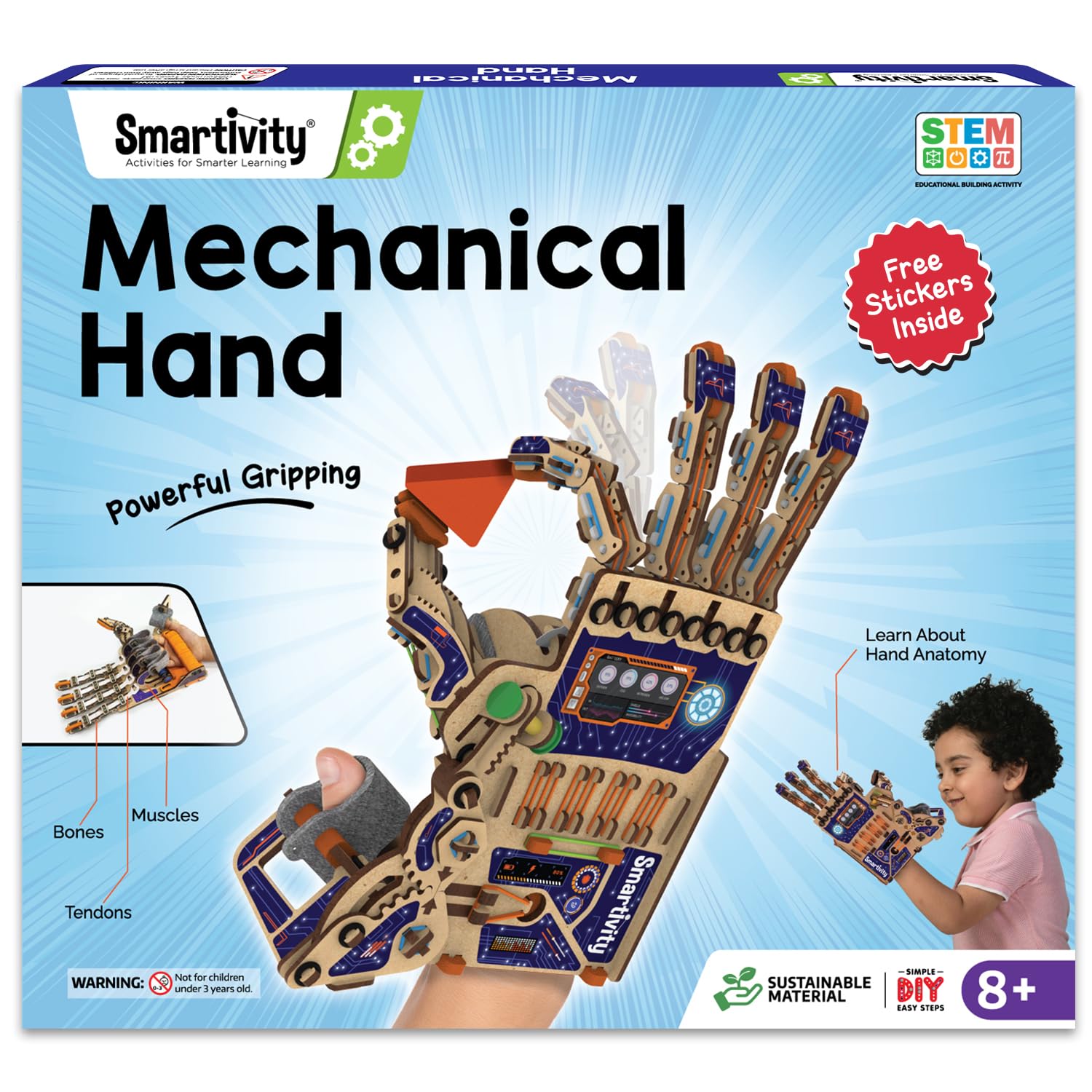 Robotic Mechanical Hand Kit