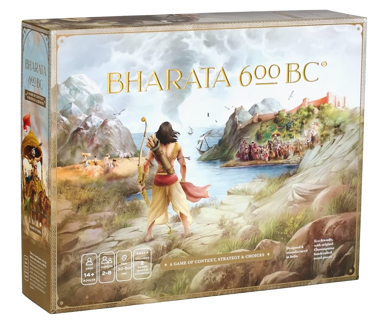 Bharata 600 BC Strategy Board Game — gift idea for Games