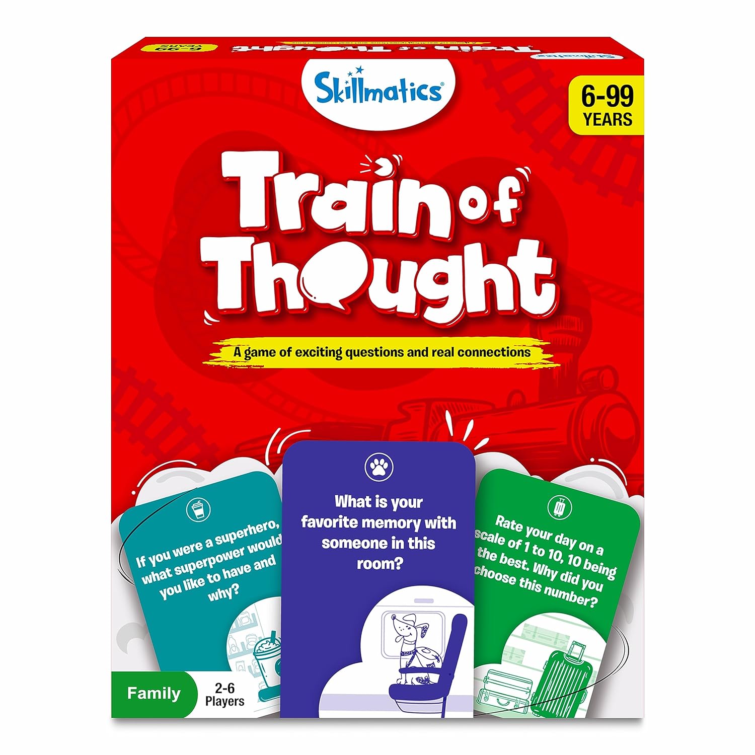 Train of Thought Card Game — gift idea for Games