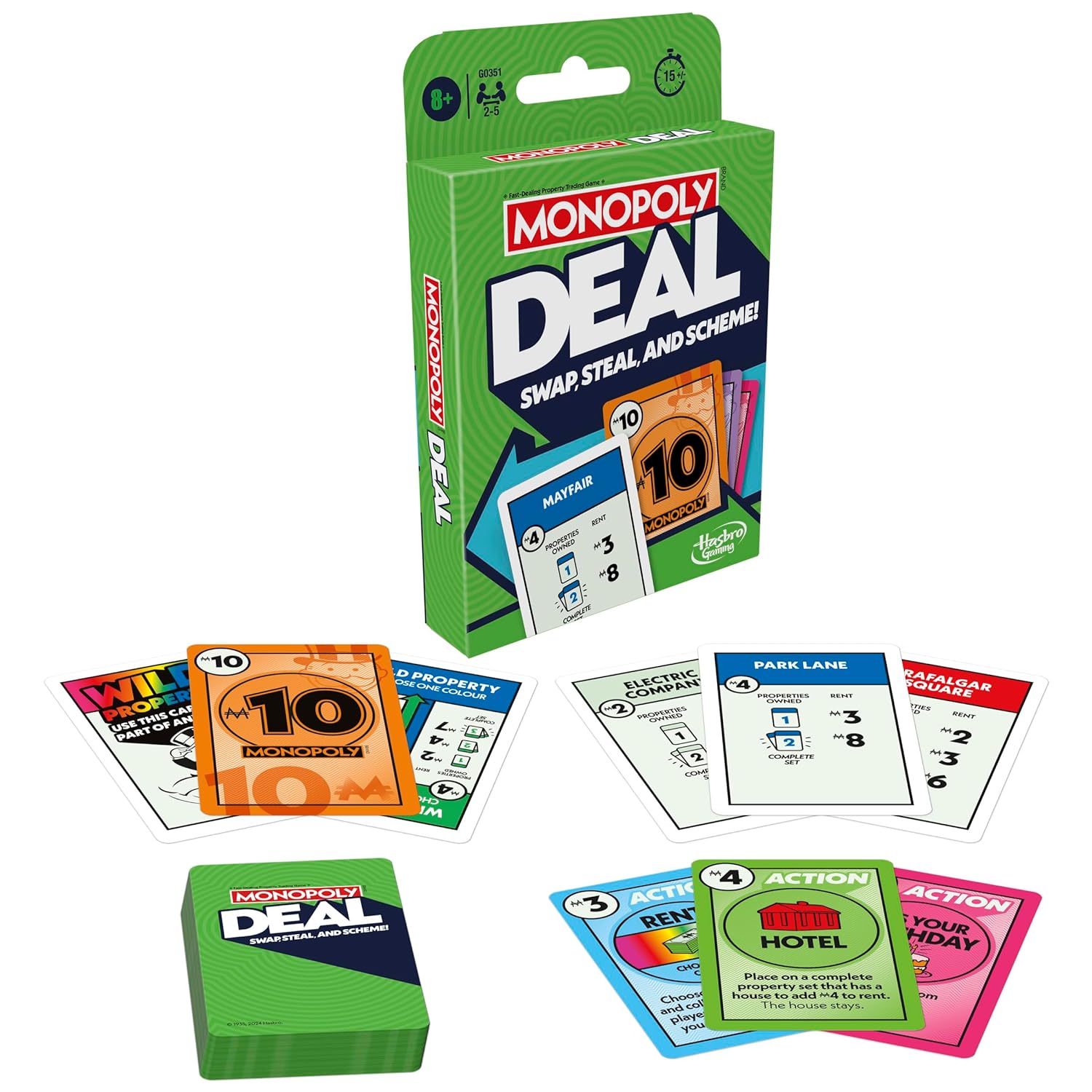 Monopoly Deal Card Game — gift idea for Games